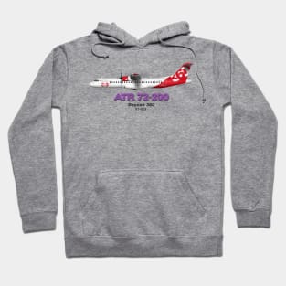 Avions de Transport Régional 72-200 - Deccan 360 Hoodie